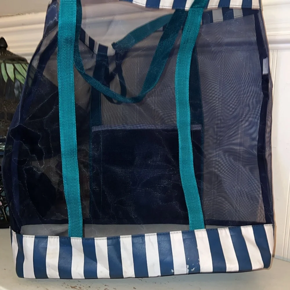 Vintage 90s Seattle Mariners baseball tote bag beach bag